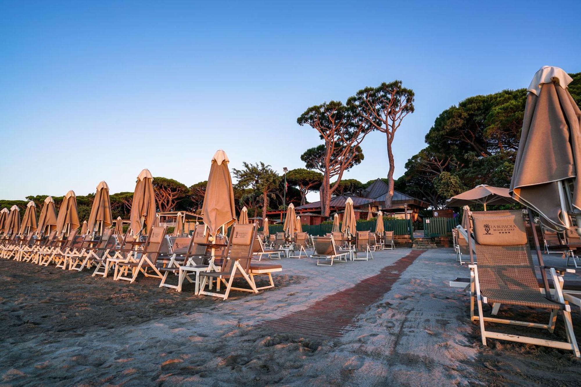 La Bussola Beach Hotel Punta Ala Exterior foto